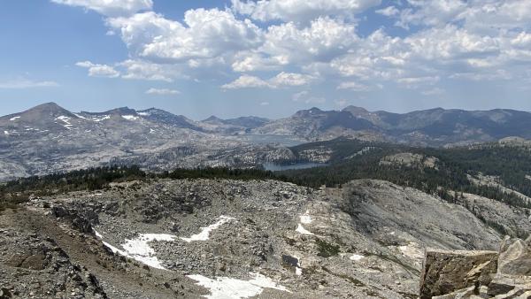 Looking at Lake Aloha from Ralston