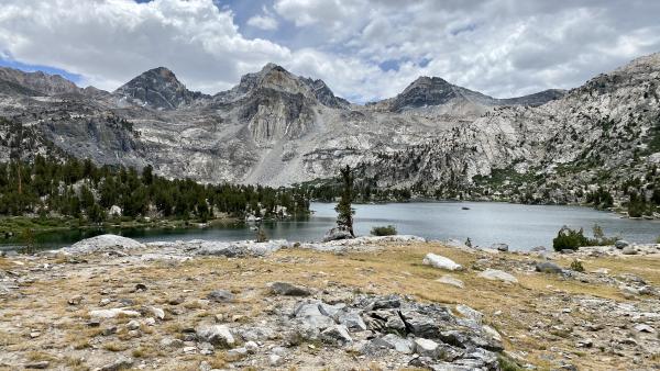 A high alpine lake