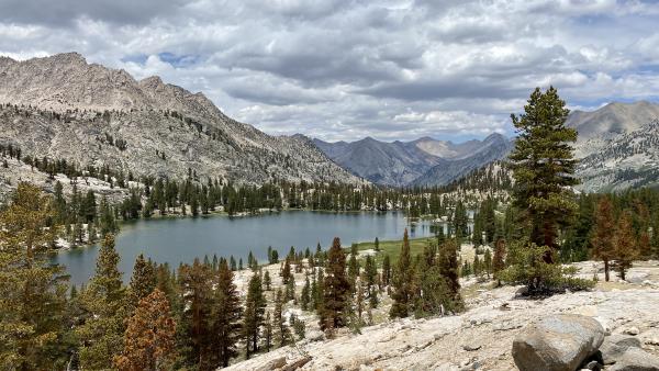 A high alpine lake